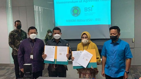 USU-BSI Signs Kampus Merdeka Learning Cooperation